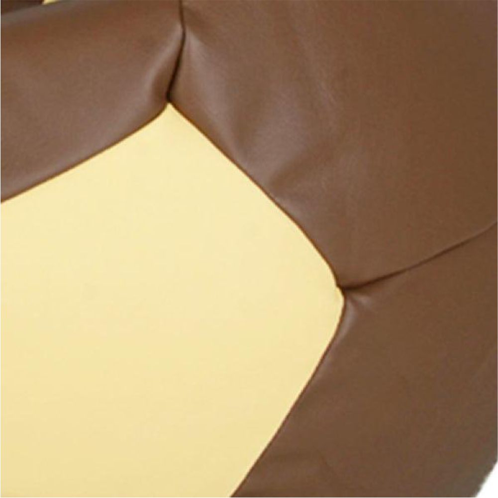 Queen Size Football Leather Bean Bag - Relaxsit