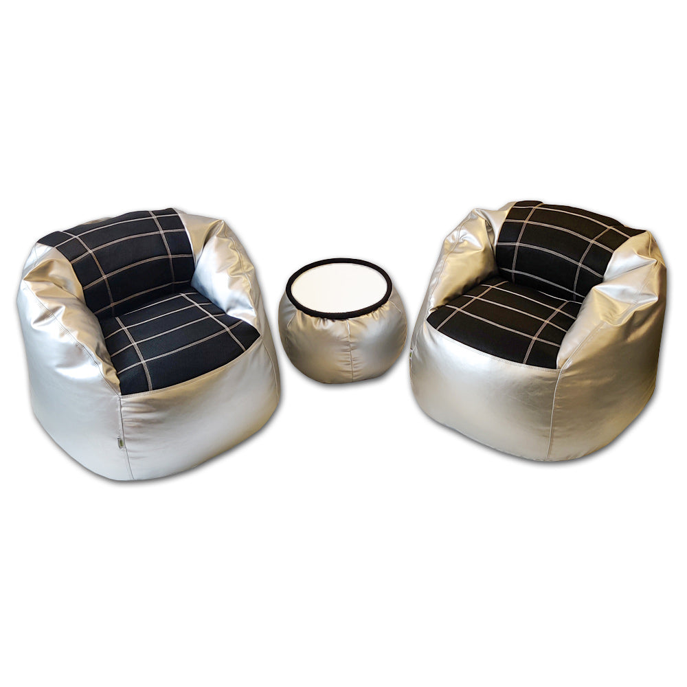 Sports Chair King Size Fabric Bean Bag Sofa - Xl Beanbag Sofa Chair L 110 x W 90 x H 85cm -  - Relaxsit