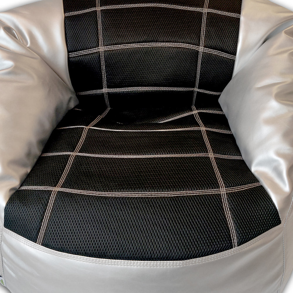 Sports Chair King Size Fabric Bean Bag Sofa - Xl Beanbag Sofa Chair L 110 x W 90 x H 85cm -  - Relaxsit