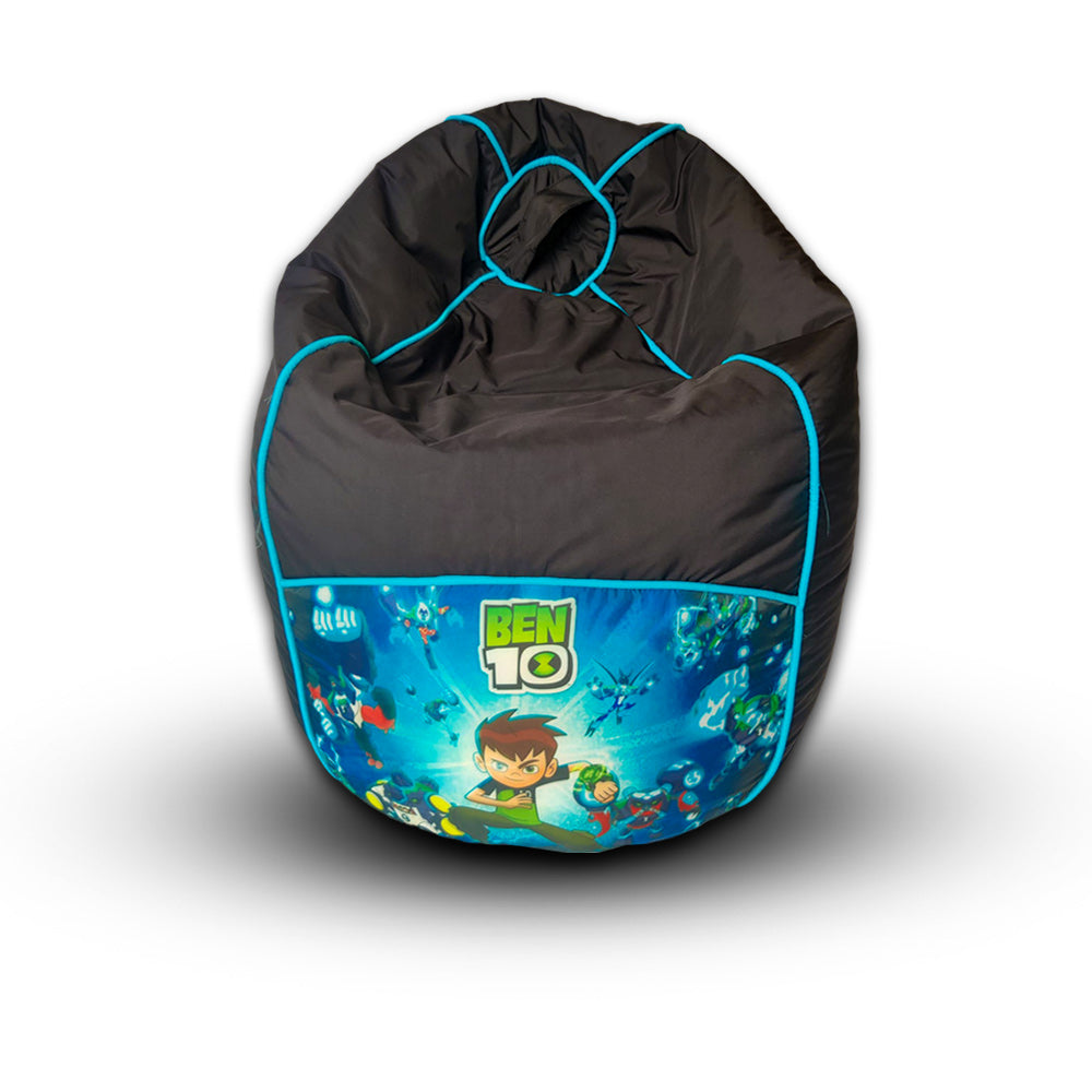 Toodler Cartoon Printed Bean Bag Sofa