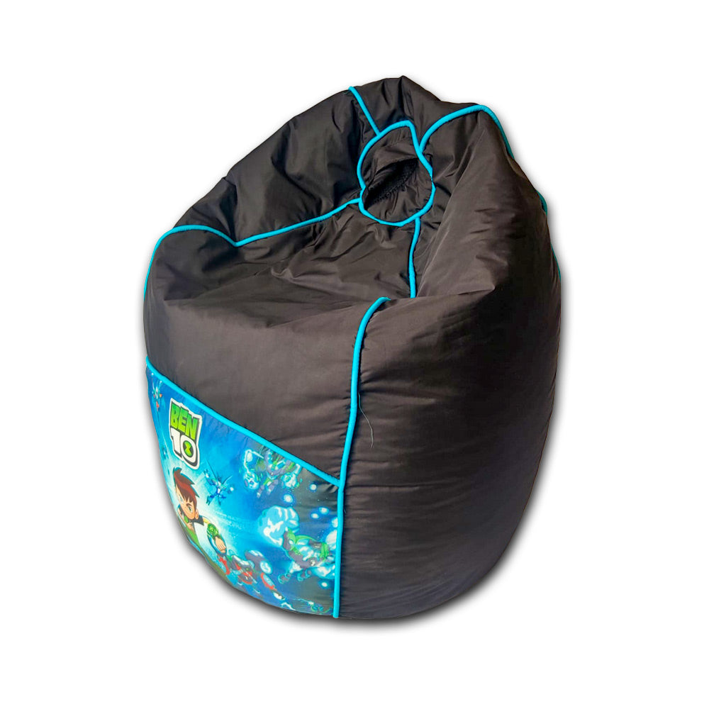 Toodler Cartoon Printed Bean Bag Sofa