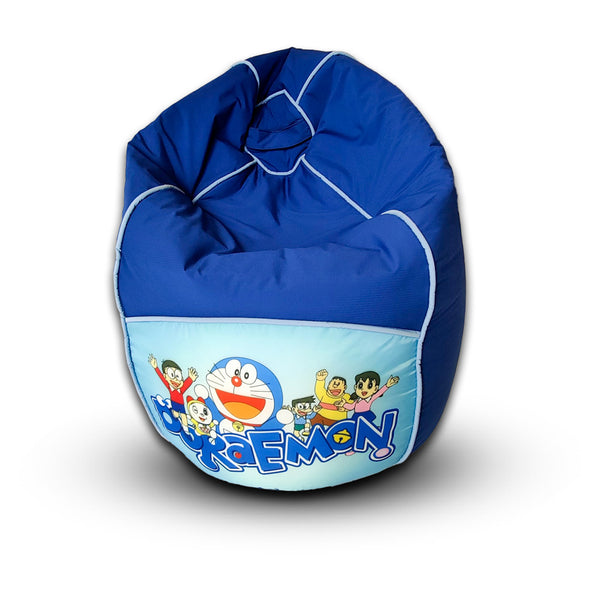 Toodler Cartoon Printed Bean Bag Sofa