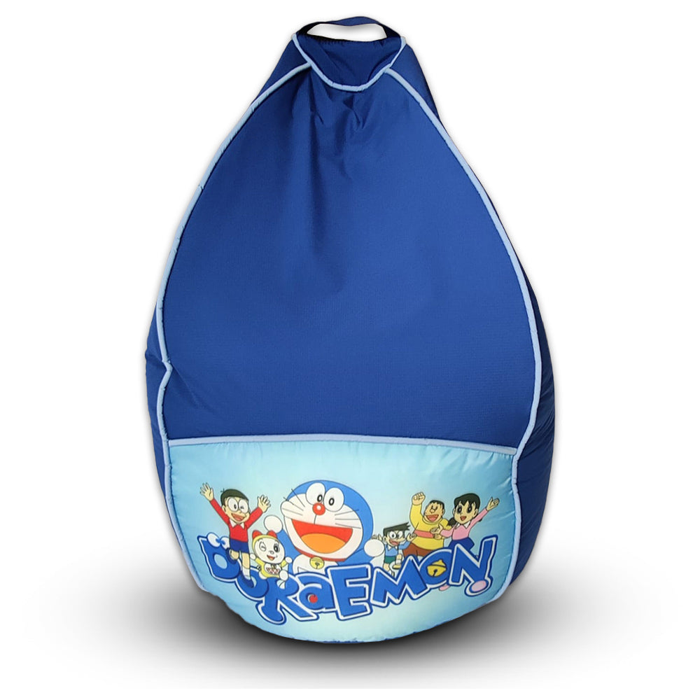 Toodler Cartoon Printed Bean Bag Sofa
