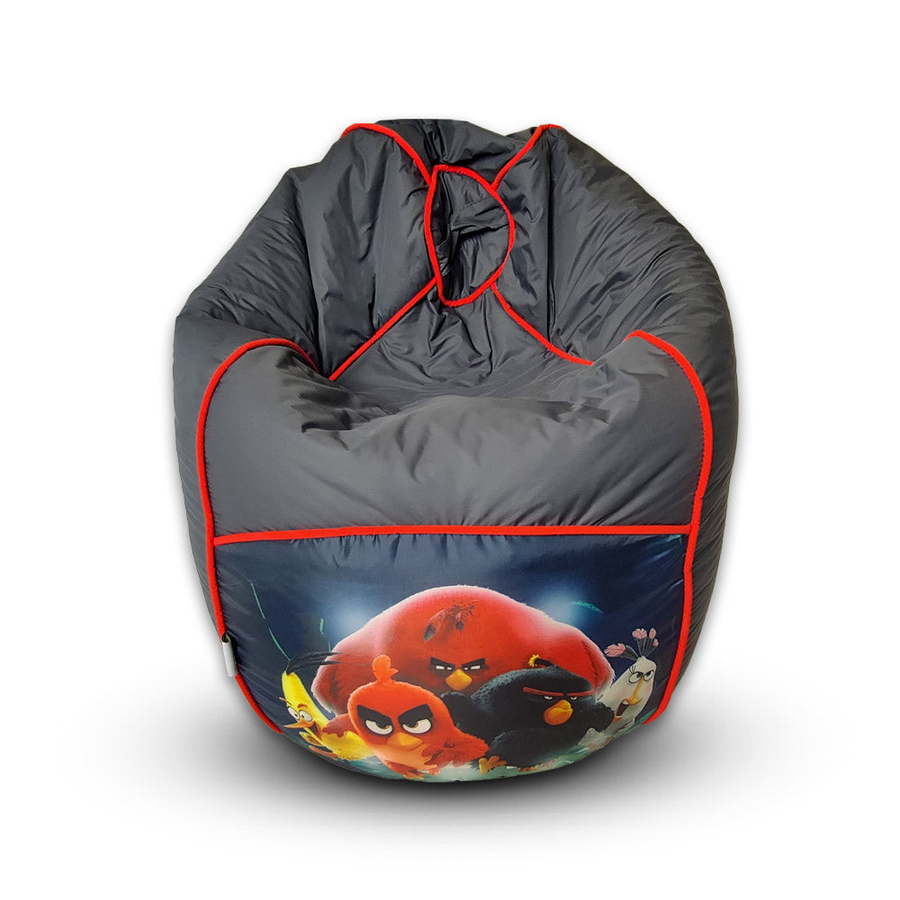 Toodler Cartoon Printed Bean Bag Sofa