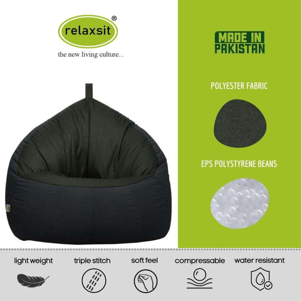 Trio Fabric Bean Bag - Relaxsit