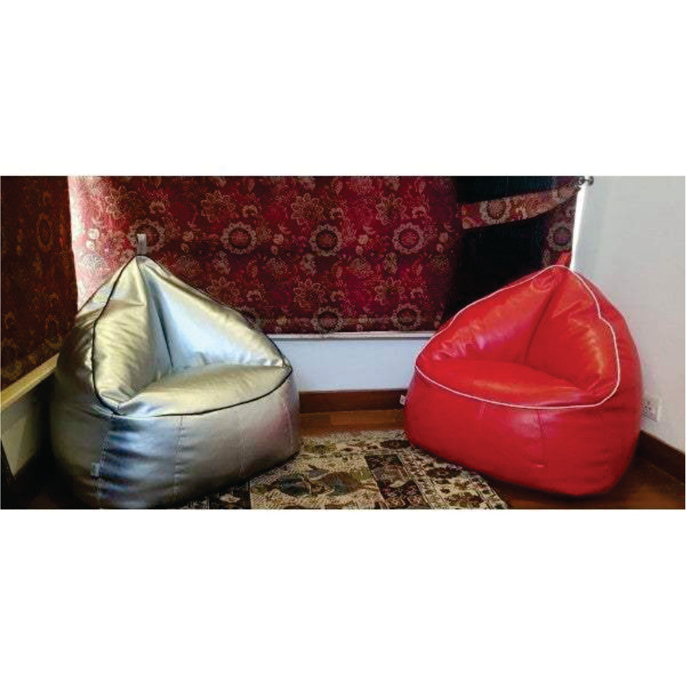 Trio Leather Bean Bag - Relaxsit