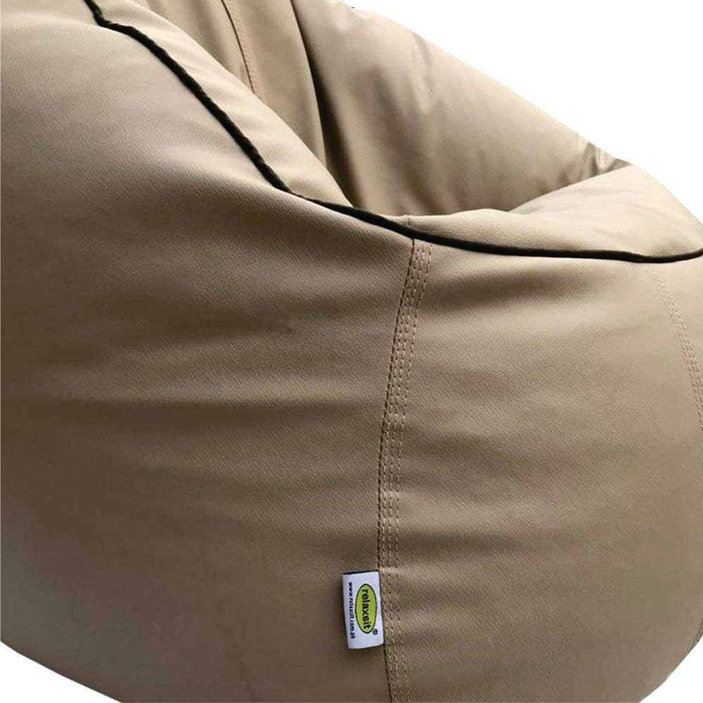 Trio Leather Bean Bag - Relaxsit