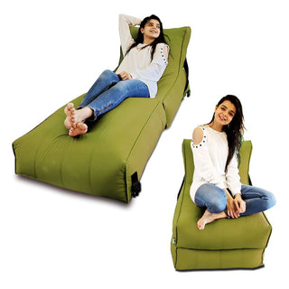 Relaxsit Wallow Bean Bag Bed Chair – Multipurpose Water Repellant Flip out Sofa – Polyester Bean Bag with Easy Refilling Option - Relaxsit