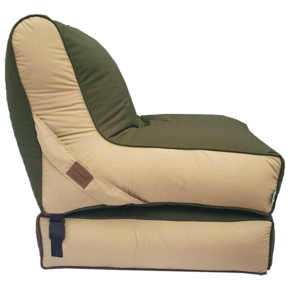 Relaxsit Wallow Bean Bag Bed Chair – Multipurpose Water Repellant Flip out Sofa – Polyester Bean Bag with Easy Refilling Option - Relaxsit