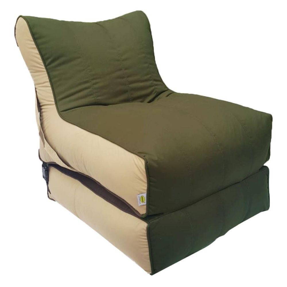 Relaxsit Wallow Bean Bag Bed Chair – Multipurpose Water Repellant Flip out Sofa – Polyester Bean Bag with Easy Refilling Option - Relaxsit