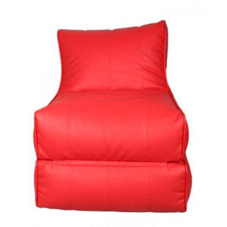 Wallow Flip-Out Lounger Leather Bean Bag Bed Chair Sofa - Relaxsit