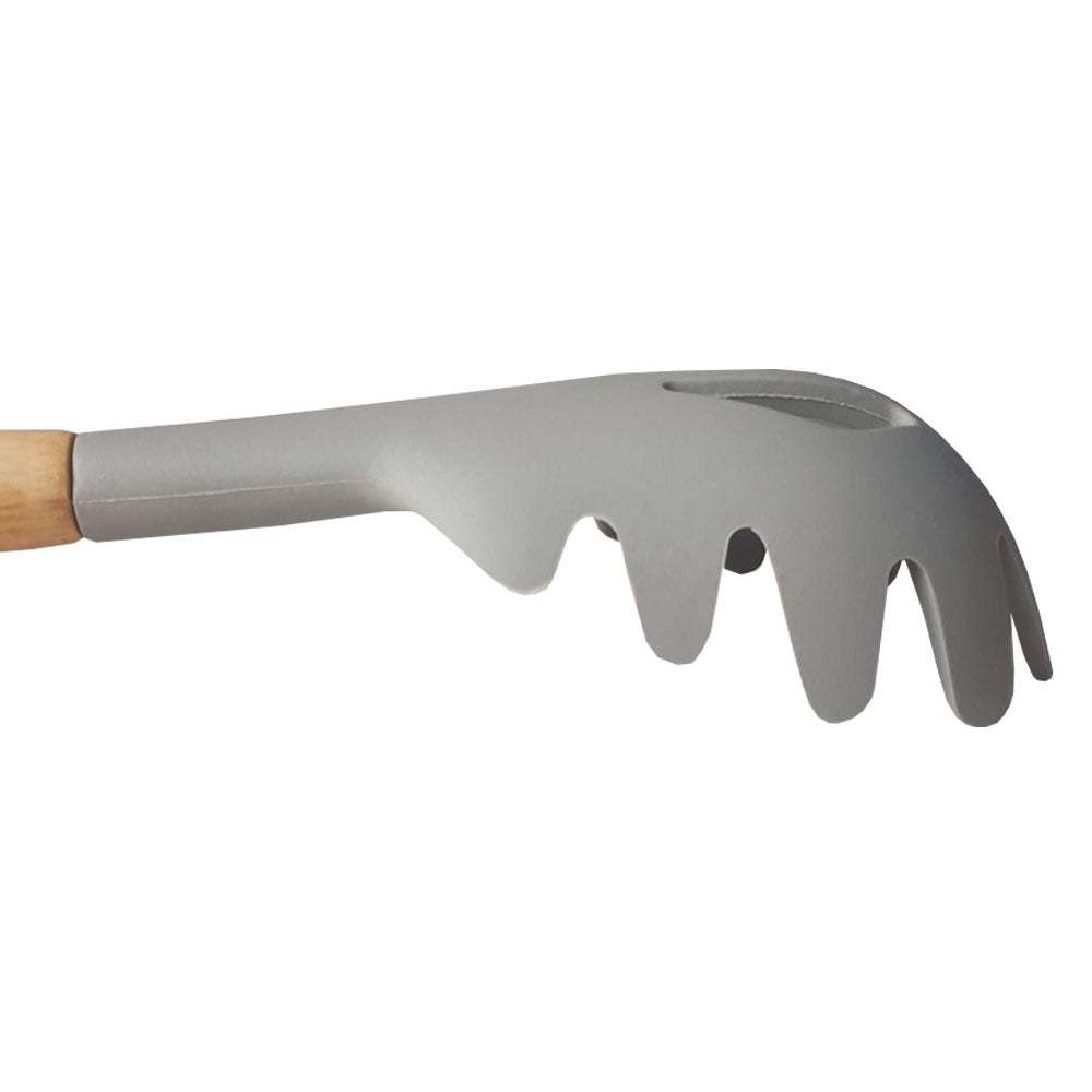 Silicone Cooking Spoon - Bamboo Handle Cooking Spoon - Relaxsit