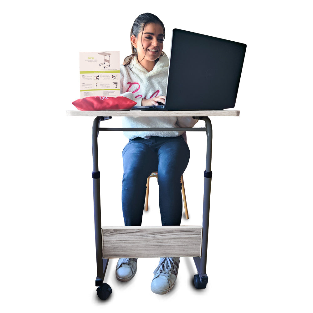 Relaxsit Flexi adjustable C-Table – Bed table, Laptop Trolley Table with Adjustable Height - Relaxsit