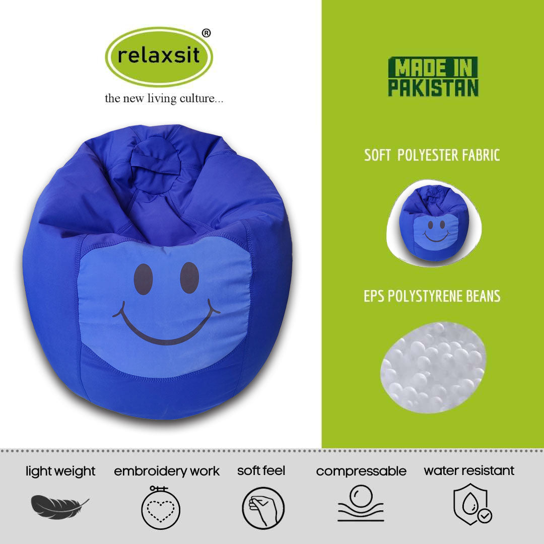 Smiley Face Bean Bag - Relaxsit