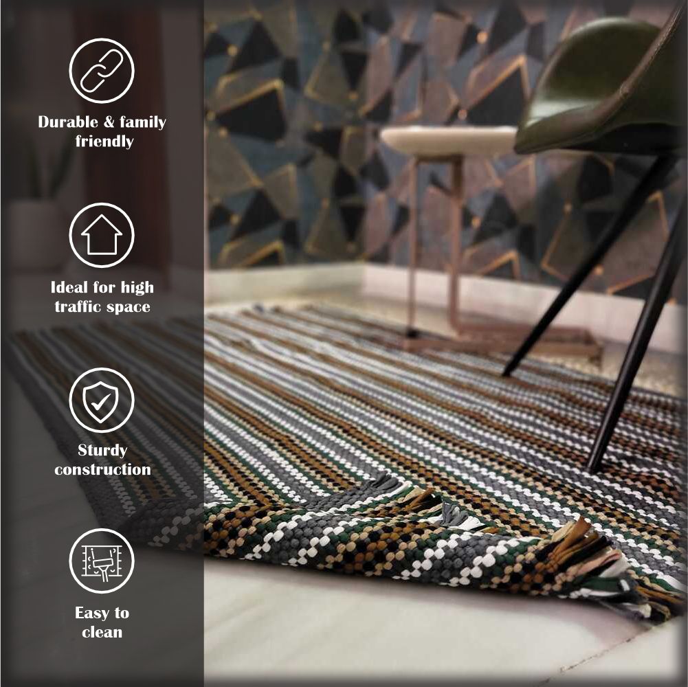 Bunti Handmade Rugs & Mat 3' x 5' feet