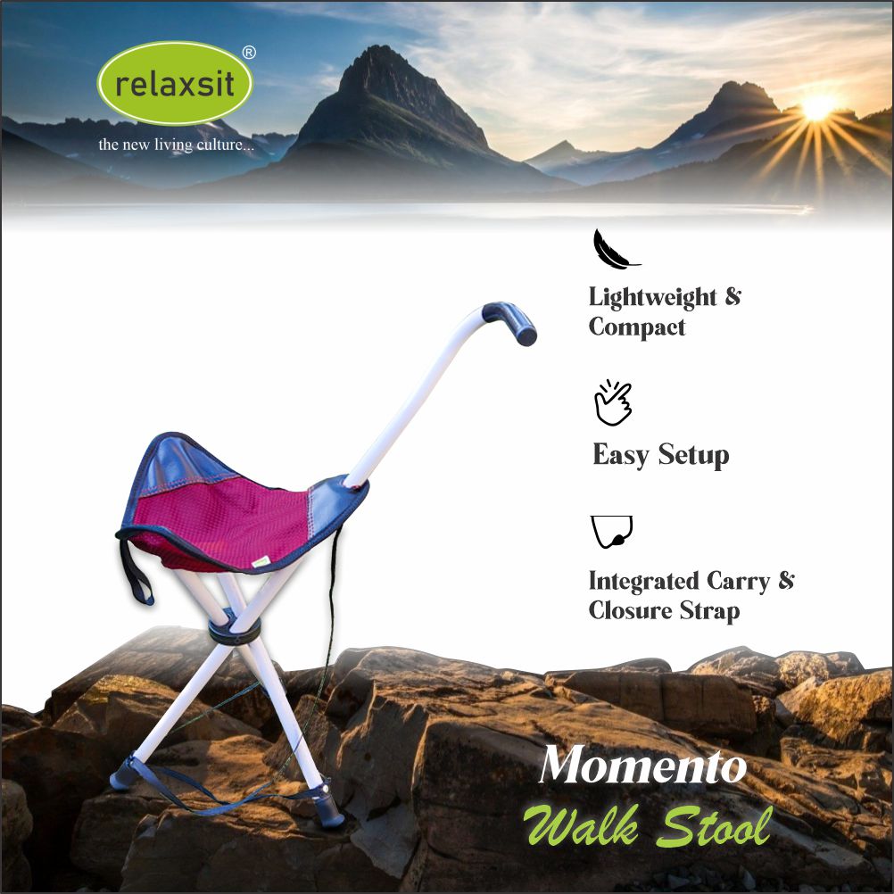 Relaxsit Momento Camping Walk Stool