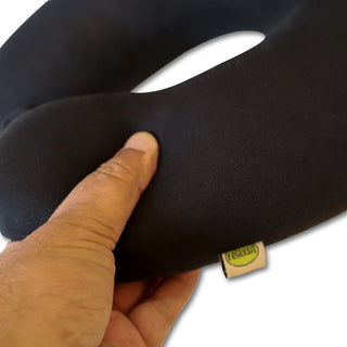 RELAXSIT World's Best Feather Soft Micro fiber Neck Pillow Travel Pillow Flight Pillow, Neck Cushion Head and Chin Supporting - Relaxsit