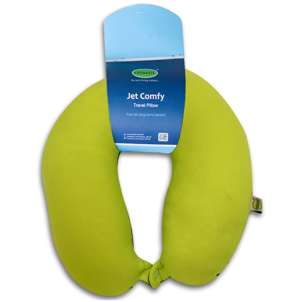 Flight Pillow Jetcomfy Travel Pillow Relaxsit Fiber Two Tone Color