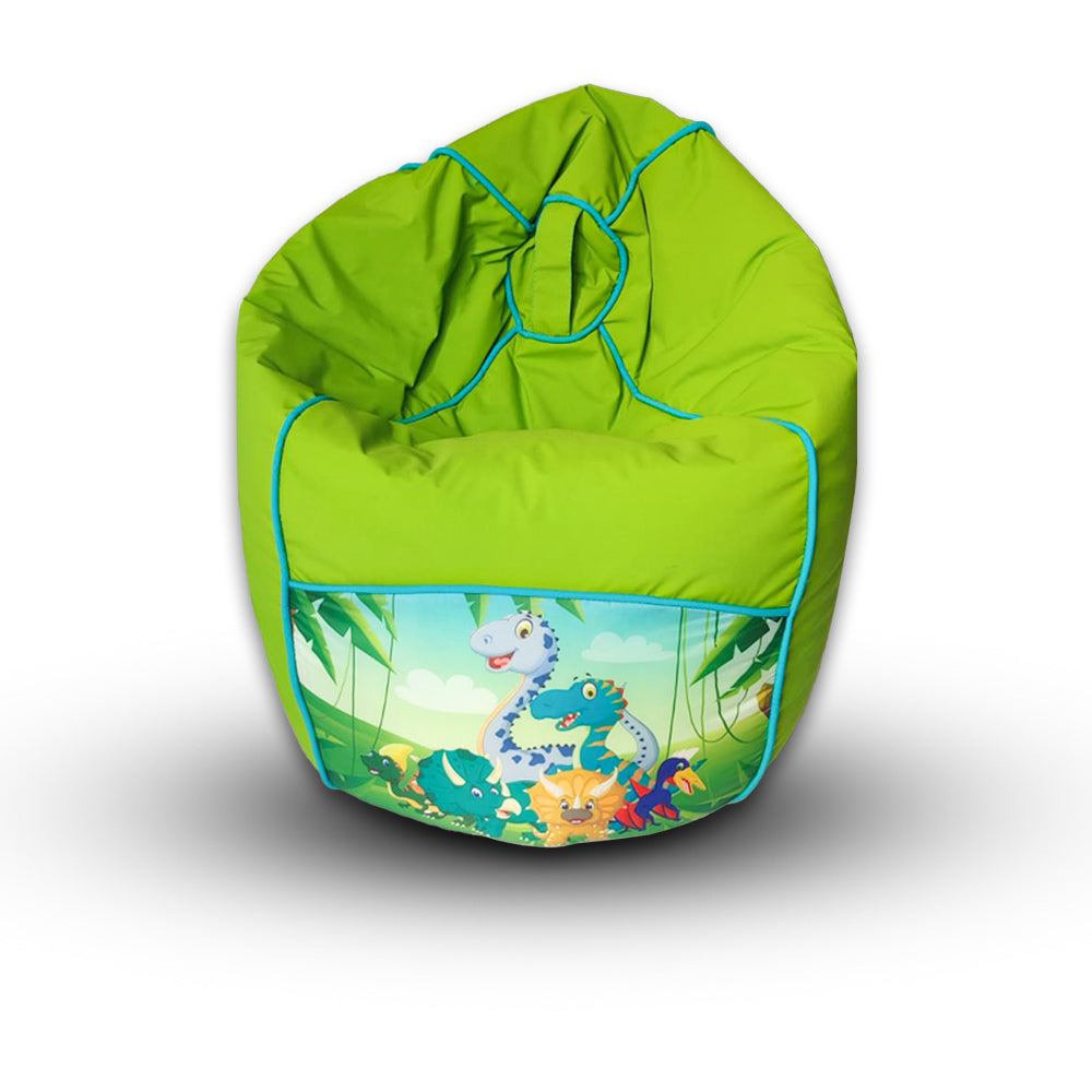 Toodler Cartoon Printed Bean Bag Sofa