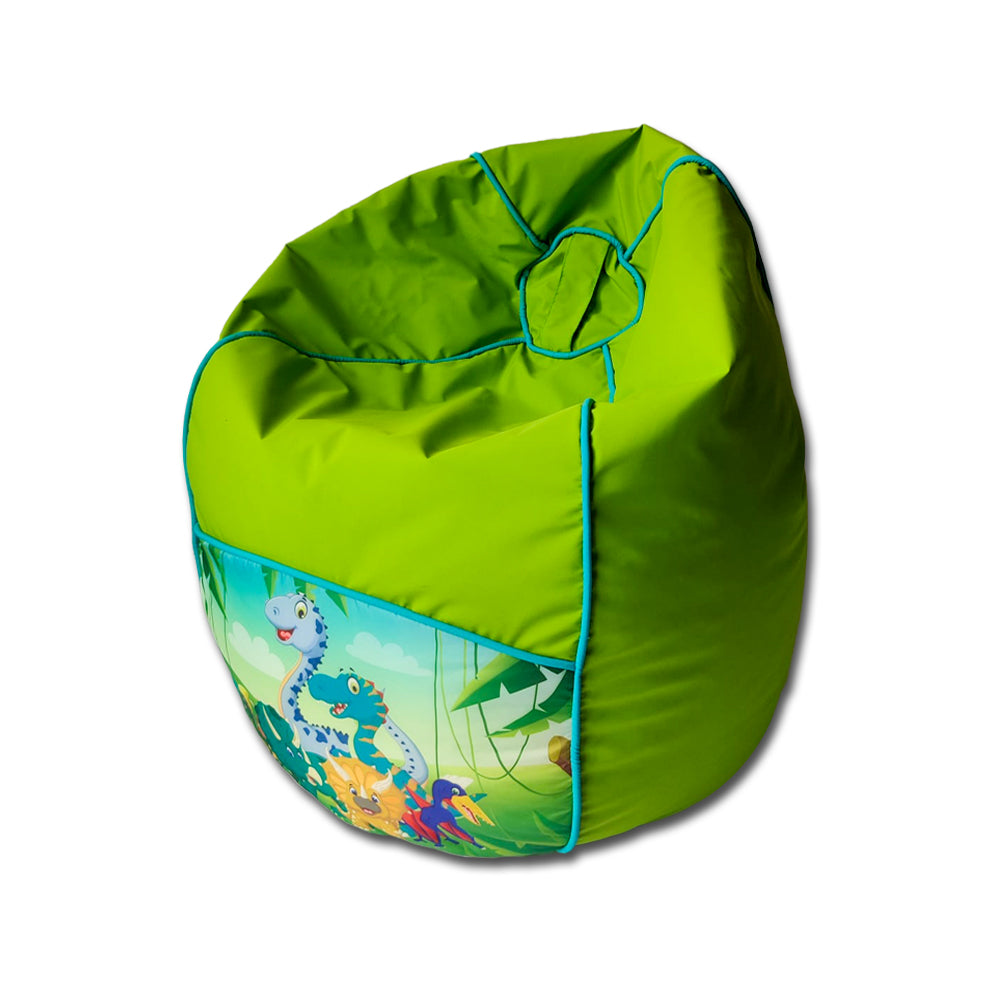 Toodler Cartoon Printed Bean Bag Sofa