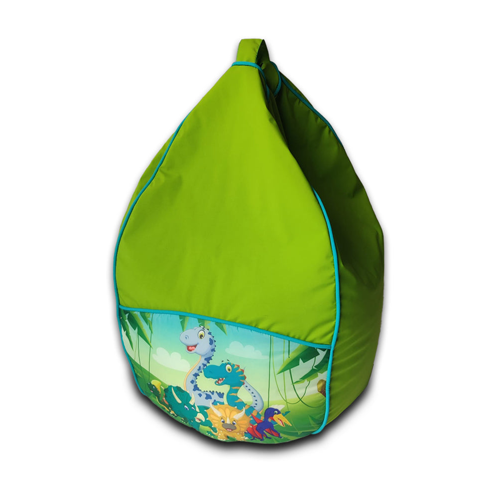 Toodler Cartoon Printed Bean Bag Sofa