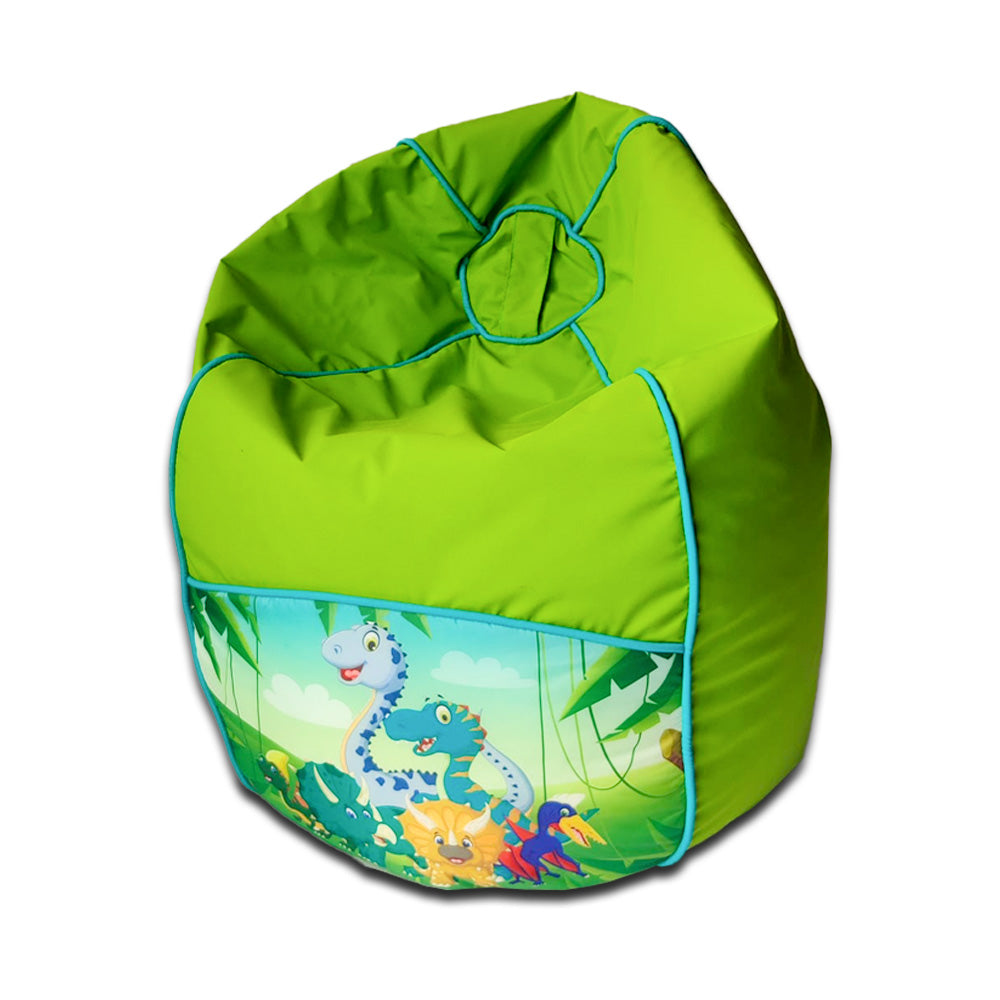 Toodler Cartoon Printed Bean Bag Sofa