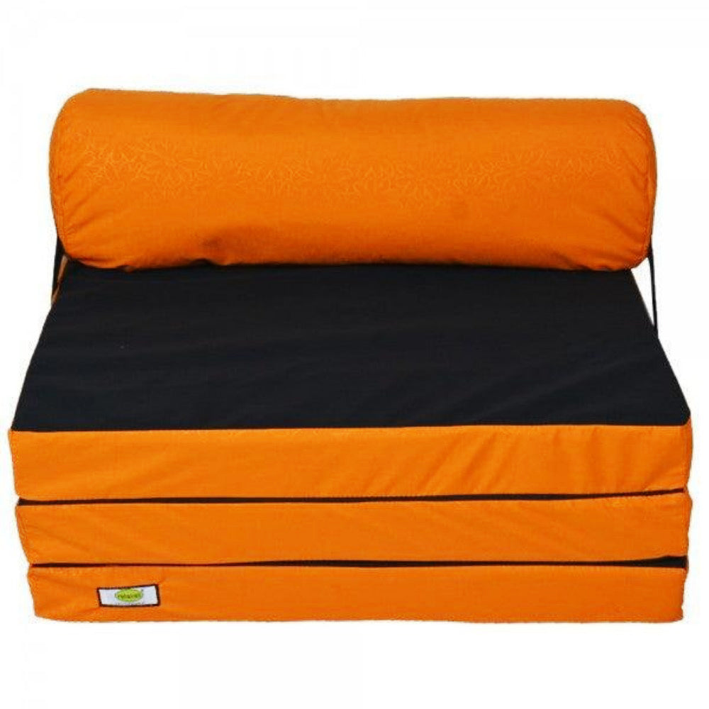 Fold Out Z Chair Bed Fabric Single Chair - Relaxsit