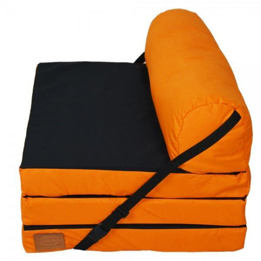 Fold Out Z Chair Bed Fabric Single Chair - Relaxsit