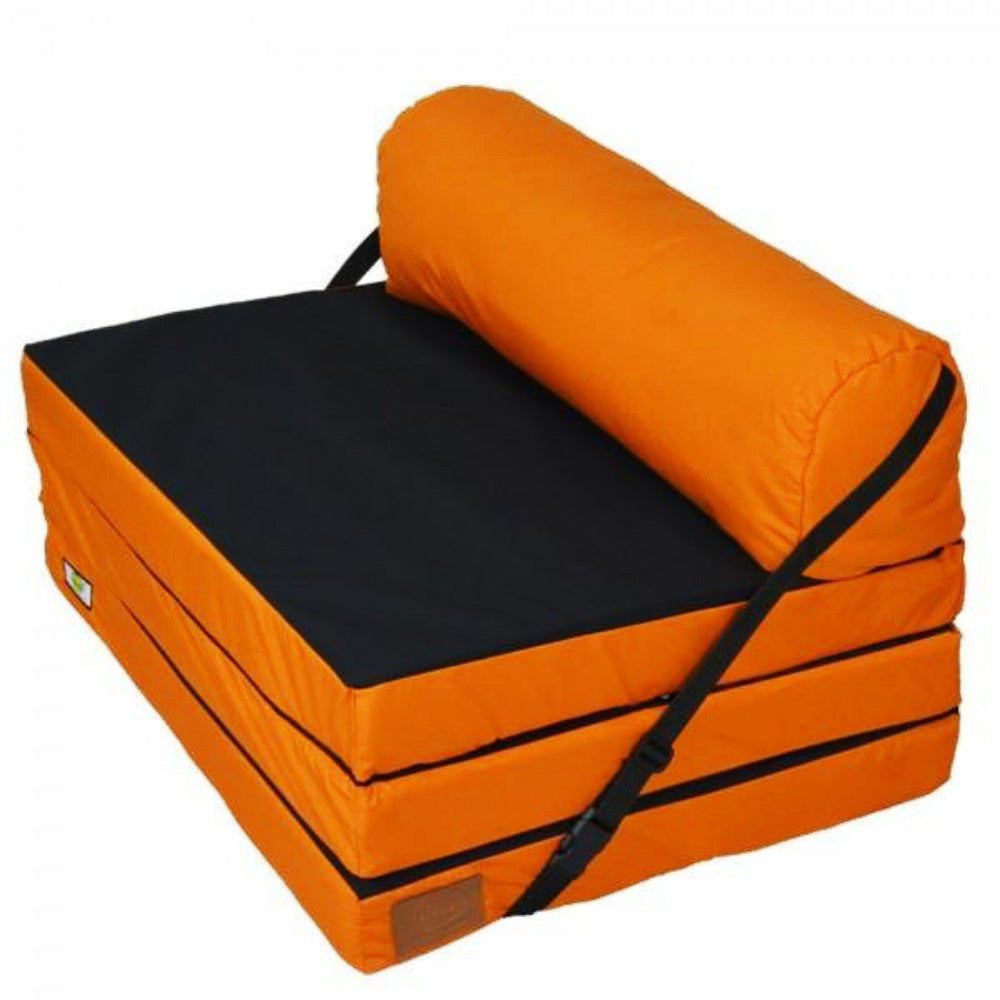 Fold Out Z Chair Bed Fabric Single Chair - Relaxsit